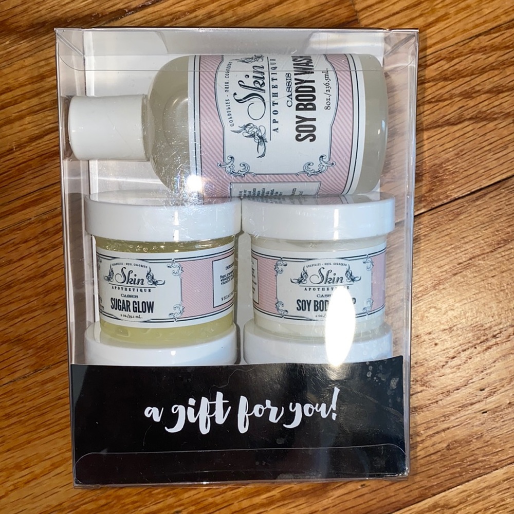Soy Skincare BUNDLE - Bodywash, Sugar/Salt Glow, Body Whip, Hair Paste, Scrub